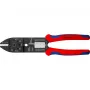 Knipex 97 21 215 kabeļu gofrēšanas knaibles Gofrēšanas instruments Melns, zils, sarkans