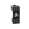 6‑Pin PCIe 180° Adapteris D+U, Singularity SC-A-PCIE6-DU, taisnleņķa 6‑pin PCIe strāvas adapteris