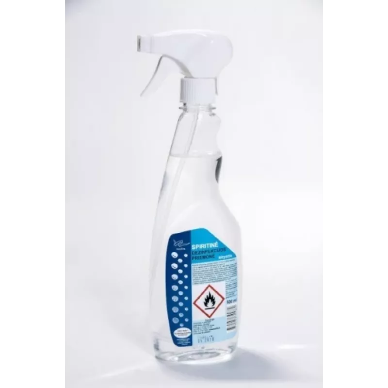 Spirit virsmu dezinfekcijas līdzeklis ar smidzinātāju, 500 ml