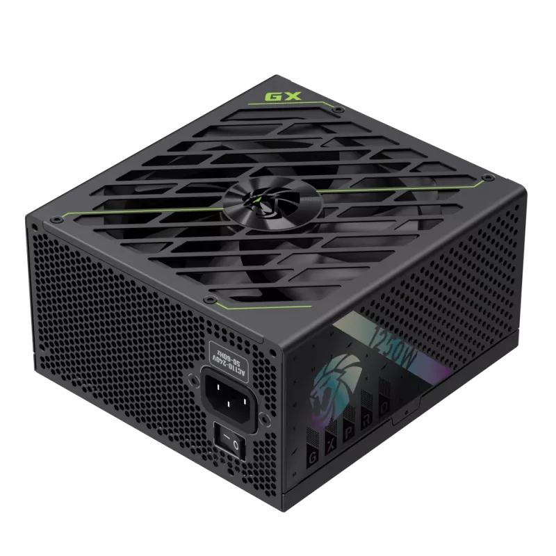 Gamemax barošanas bloks, 80 PLUS, Gold | GX PRO 1250G | 1250 W | Pilnībā modulārs
