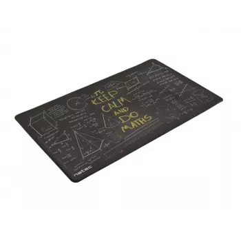 Peles paliktnis Maths Maxi 800x400mm ir Natec produkts no mūsu peles paliktņu klāsta. Izceļas ar melnu apdari, izšķirtspēju 800 x 400 un 3 mm biezumu.