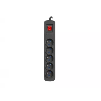 Pagarinātājs ARMAC R5 1,5 m melns — modelis R5/CZ/15 ar 1,5 m vadu