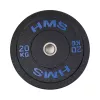 HMS Fitness HTBR20 1 gab. olimpiskais gumijas pārklājuma svara disks