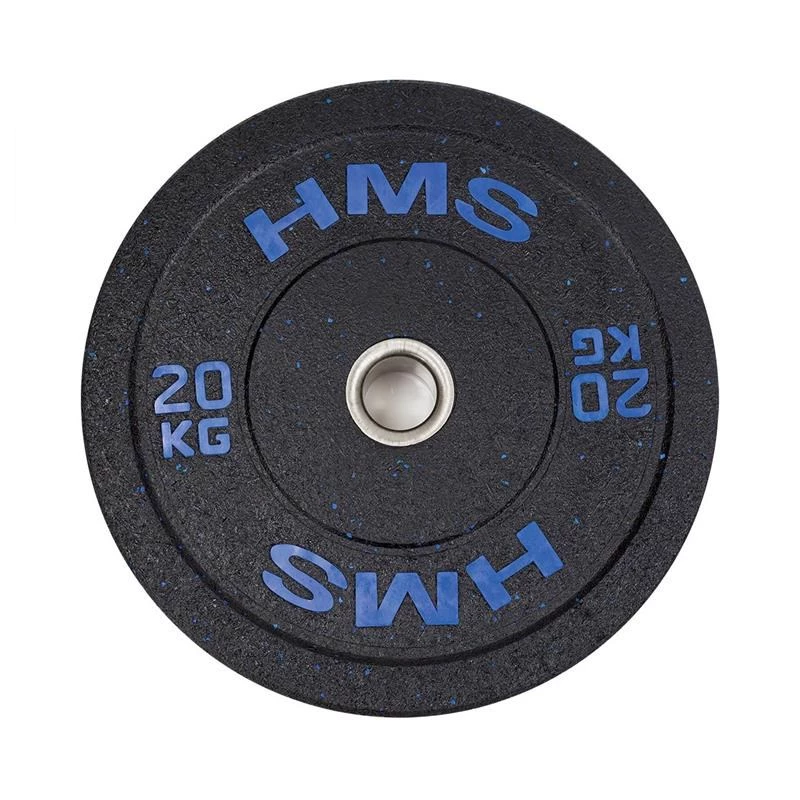 HMS Fitness HTBR20 1 gab. olimpiskais gumijas pārklājuma svara disks