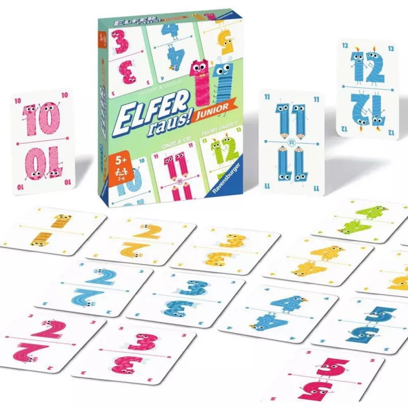 Elfer raus Junior, kāršu spēle