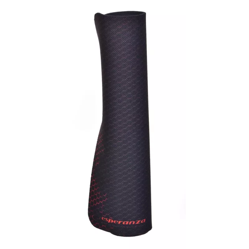 Spēļu peles paliktnis ESPERANZA EGP102R — poliesters, 300×240 mm, 3 mm biezums, melns, apdrukāta virsma