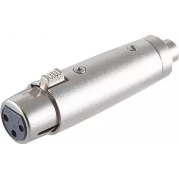 XLR savienotāja adapteris ShiverPeaks BS55063 pamatmodelis — audio savienotāja adapteris, 3 kontaktu XLR saderība