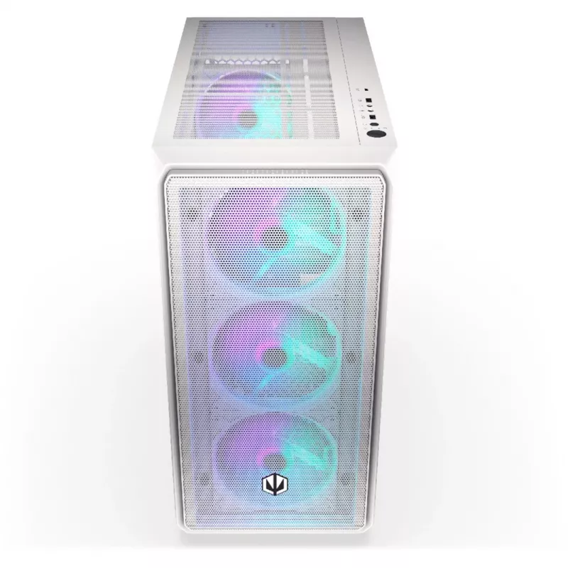 Endorfy Arx 700 ARGB datora korpuss, Midi-Tower, ATX, rūdīts stikls - ieskaitot 4x 140 mm ARGB ventilatorus, balts (EY2A017)