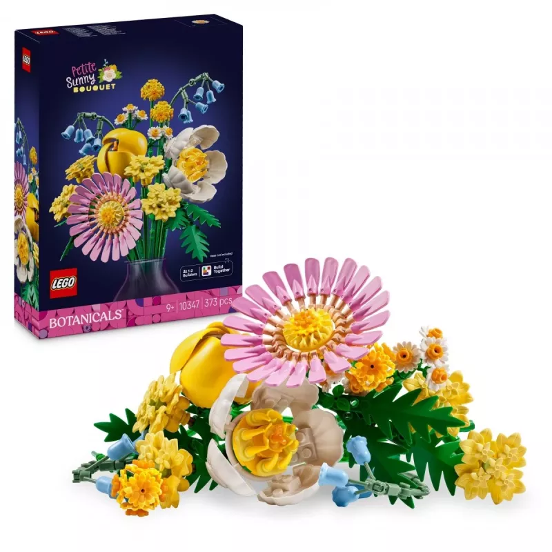 LEGO ICONS 10347 Botāniskā kolekcija - Mazais saulainais pušķis