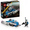 LEGO Star Wars kapteiņa Reksa Y-wing mikrokaujas kuģis — kolekcionējams Clone Wars zvaigžņu kuģa transportlīdzeklis ar tēla minifigūru, piemērots zēniem no 6 gadu vecuma