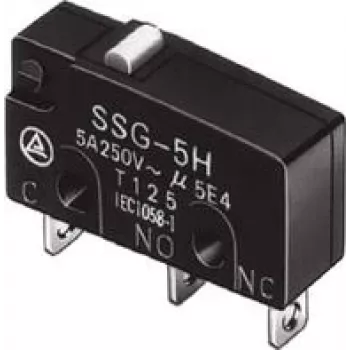 Omron SSG-5L2H mikroslēdzis 14 V/DC 5 A 1 x ieslēgšana/(ieslēgšana) 1 gab. Maisiņš