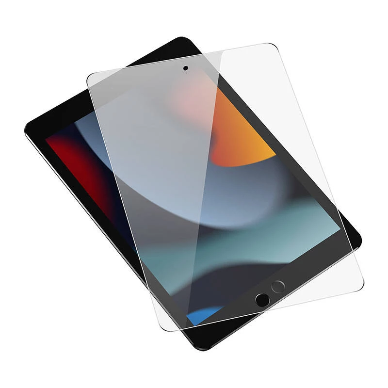 Rūdīta stikla ekrāna aizsargs Baseus Crystal 0,3 mm iPad 10,2 collu (iPad 7/8/9), iPad Pro/Air 3 — 2 gab.