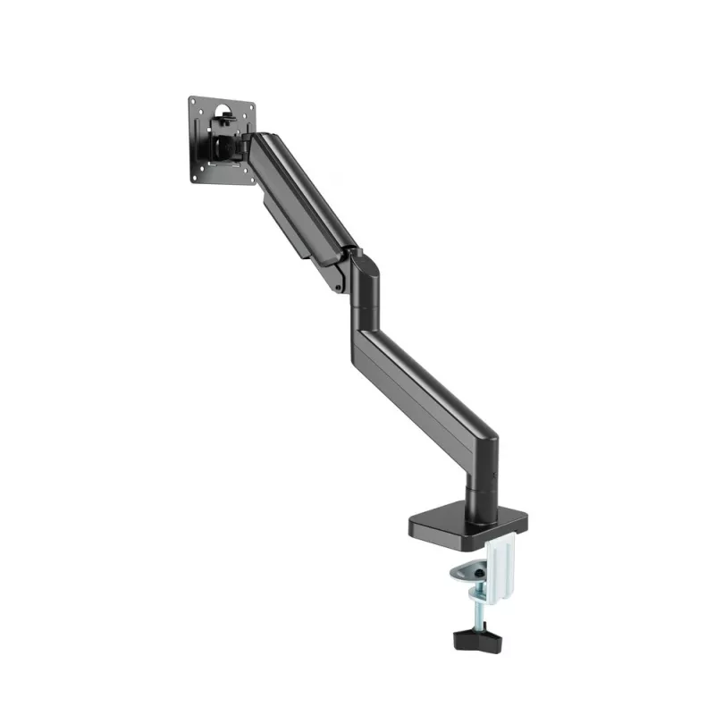 Gembird MA-DA1-04 pilnkustības galda displeja stiprinājuma roka, 17”–32”, melna