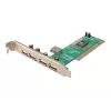 LogiLink PC0028 USB 2.0 PCI karte, 4 ārējie + 1 iekšējais ports