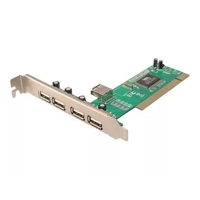LogiLink PC0028 USB 2.0 PCI karte, 4 ārējie + 1 iekšējais ports