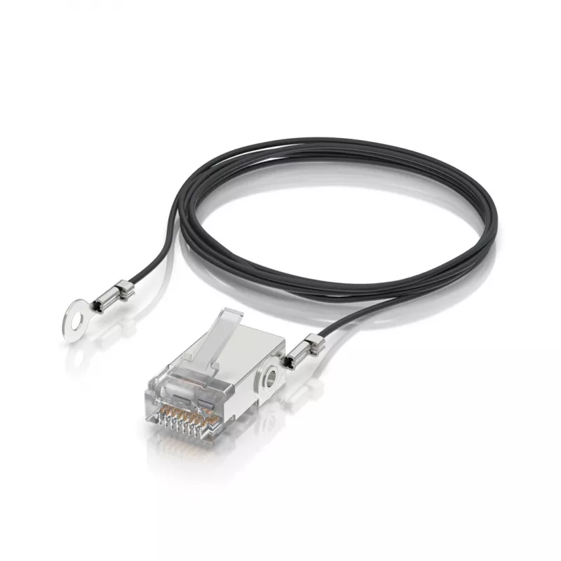 Tīkla kabelis Ubiquiti UISP-CONNECTOR-GND 1 m RJ-45 Melns