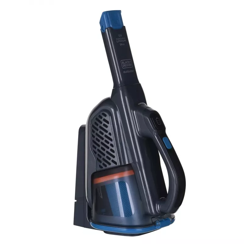 Rokas putekļsūcējs Melns & Decker Dustbuster BHHV320B-QW, bezvada 12V Li‑Ion, 0,7 L bez putekļu maisiņa, 25 AW vilkmes jauda