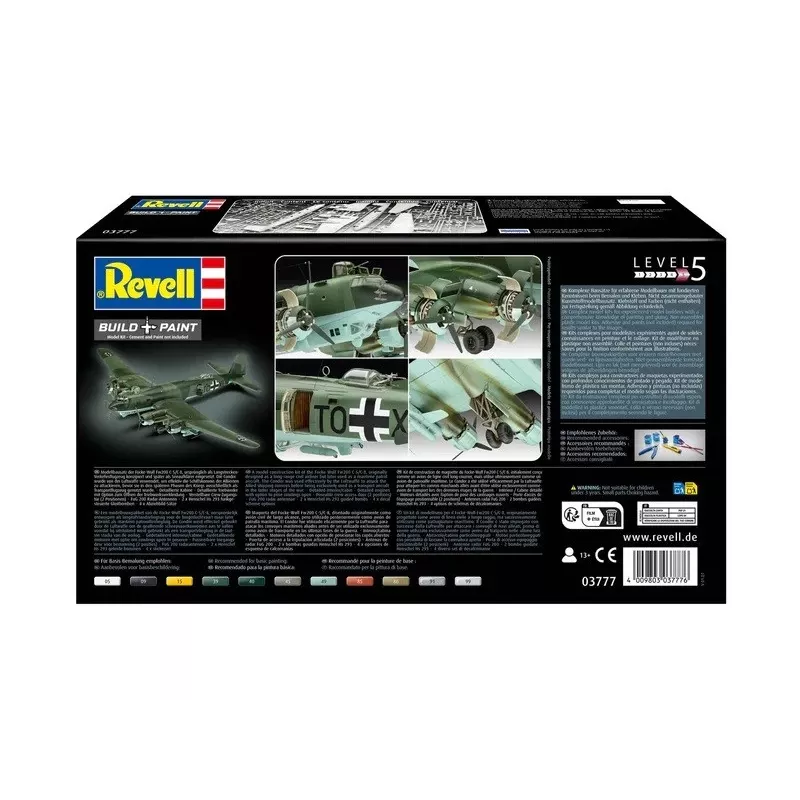 Plastmasas modeļa lidmašīna REVELL Fendt 728 Vario mēroga modeļa komplekts REV-03777