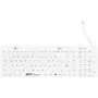 GETT TKG-110-GCQ-MED-AM-IP68-BACKL-WHITE-USB - tastatūra - ar fona apgaismojumu - USB - vācu - balta