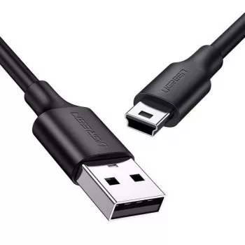 Ugreen USB kabelis - mini USB 480 Mbps 3 m US132 (melns)