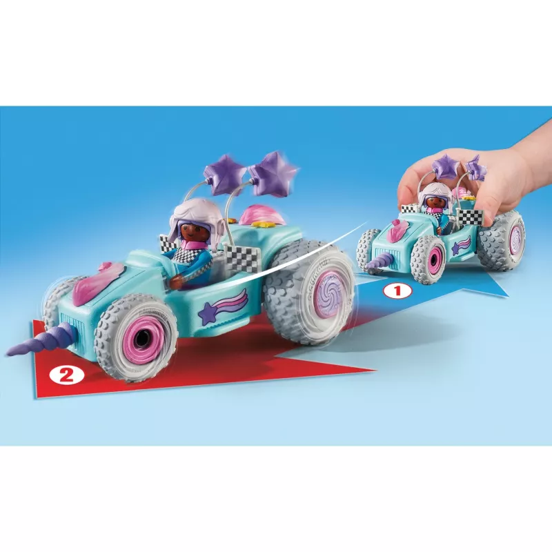 Figūru komplekts Funstars 71635 Racing Unicorn