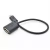 OTG kabelis TB AKTBXKUWOTG015B 15 cm, melns, USB OTG savienojums
