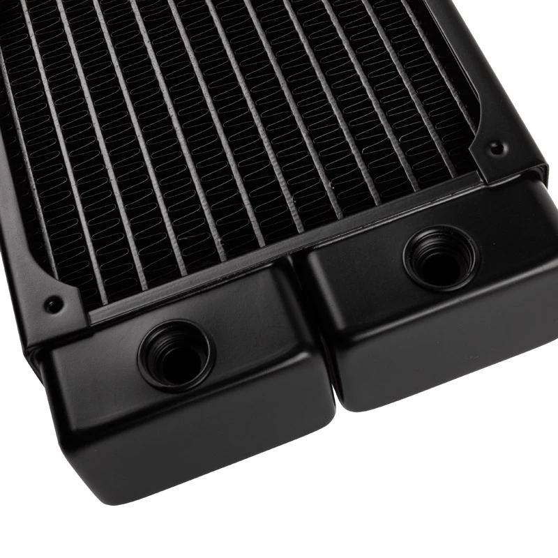 Alphacool NexXxoS V.2 XT45 Full Copper Radiator - 480mm, melns