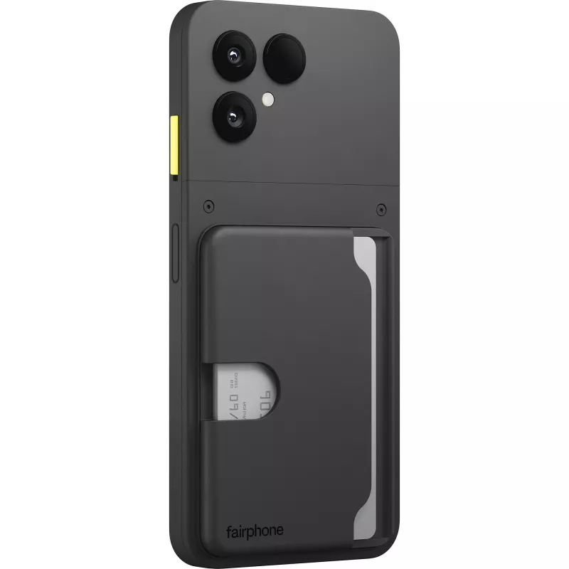 Karšu turētājs priekš Fairphone 6 (Horizon Melns) – Fairphone F6CRDH-1ZW-WW1