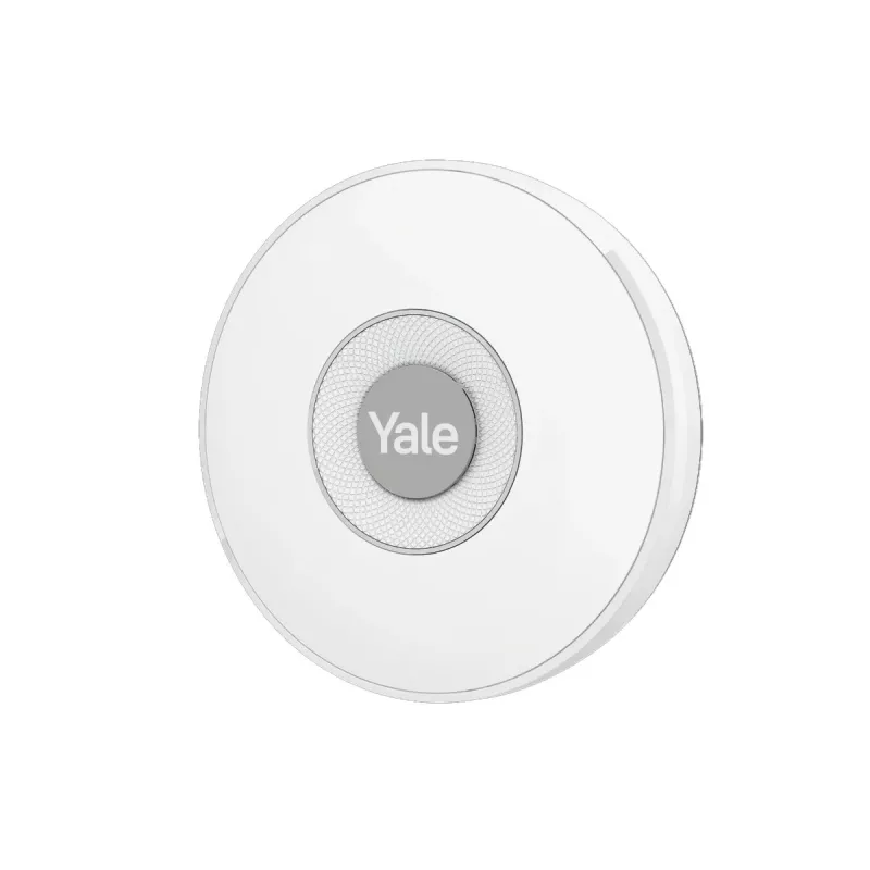 Yale Indoor Siren Wireless siren Grey, White