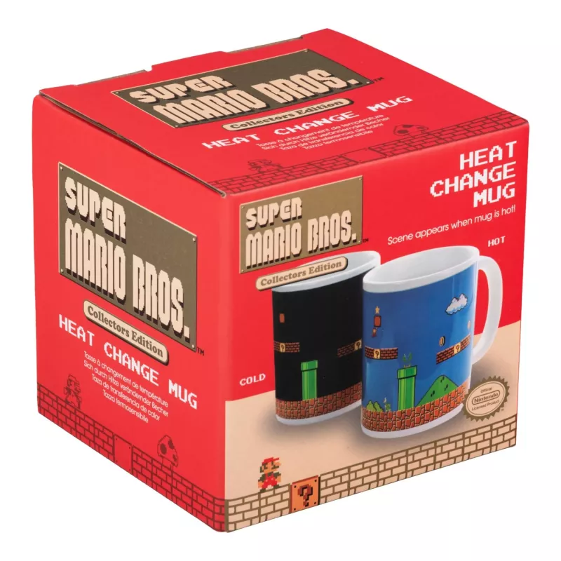 Paladone Super Mario Bros siltuma maiņas krūze