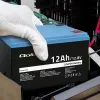 Qoltec LiFePO4 litija dzelzs fosfāta baterija 12,8 V 12 Ah 153,6 Wh ar BMS