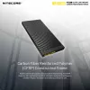 Pārnēsājams ārējais akumulators Nitecore NB10000 — 10000 mAh, USB‑A + USB‑C, 38 W kopējā izeja, pelēks