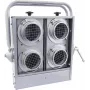 Stage PAR-36 Can Light EUROLITE Audience Blinder 4xPAR-36 sudraba (modelis 42103420)