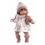 Llorens Lola lelle, 38 cm, raudoša, reālistiski vaibsti, mīksts ķermenis