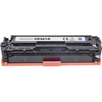 Renkforce Tonera kasetne aizstāj HP 128A CE321A saderīga ciāna RF-HPCE321A (RF-6721378)