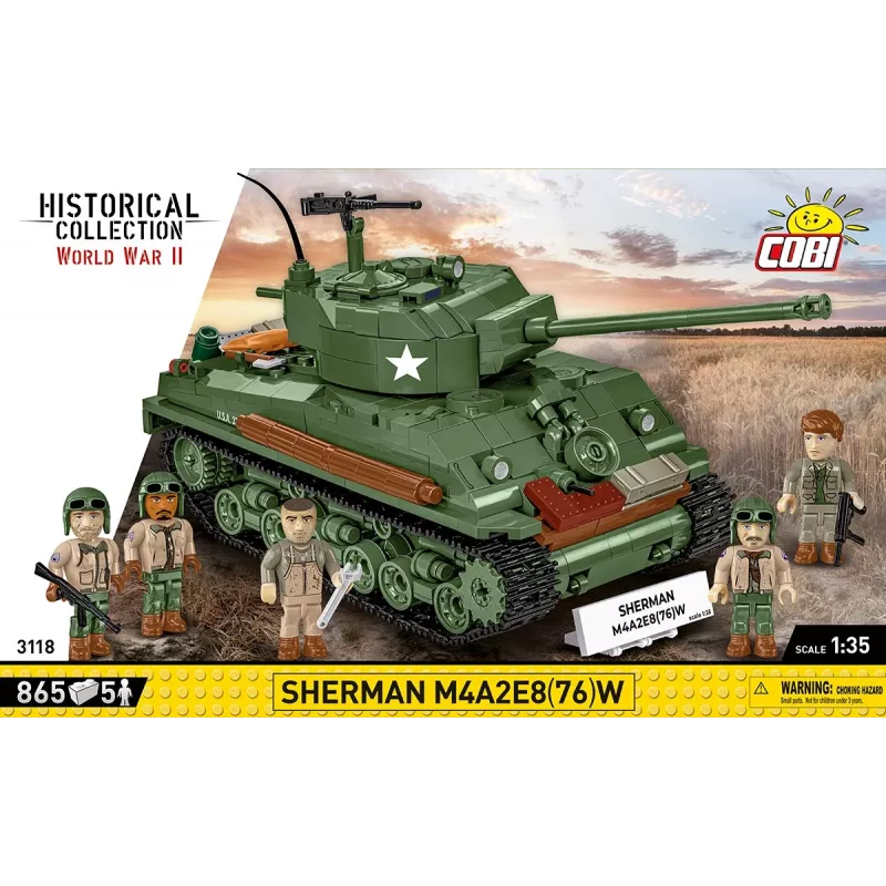 Bloki Sherman M4A2E8 865 bloki
