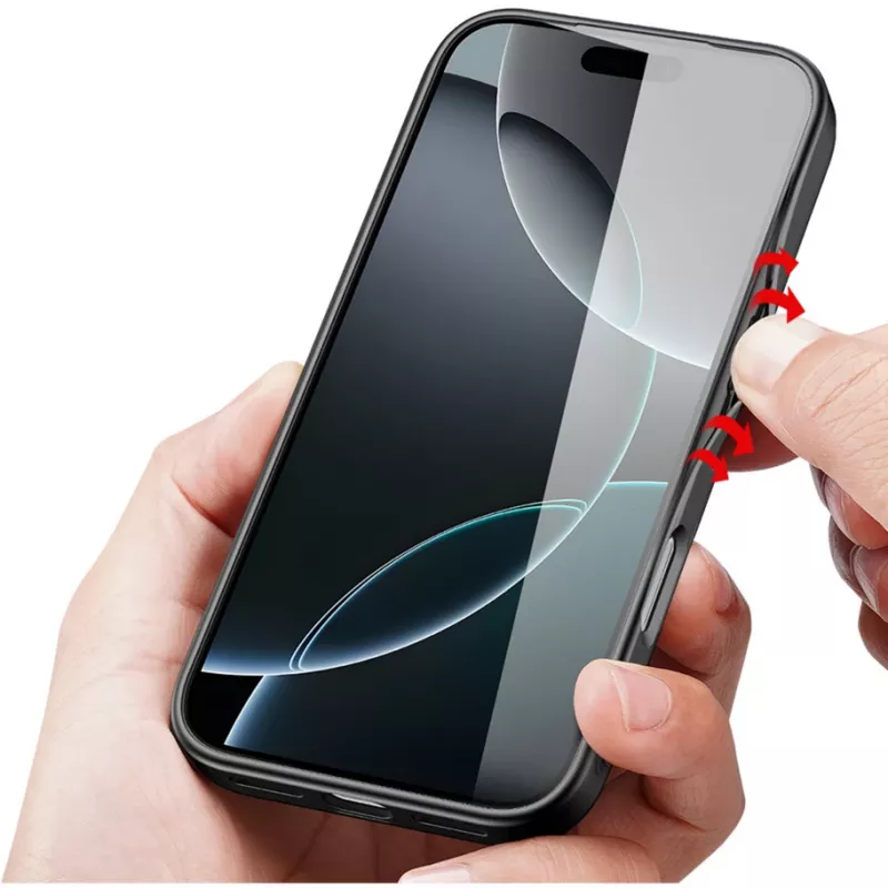 nevox StyleShell NYLO - iPhone 17 Pro Max 6.9 melns (2529)