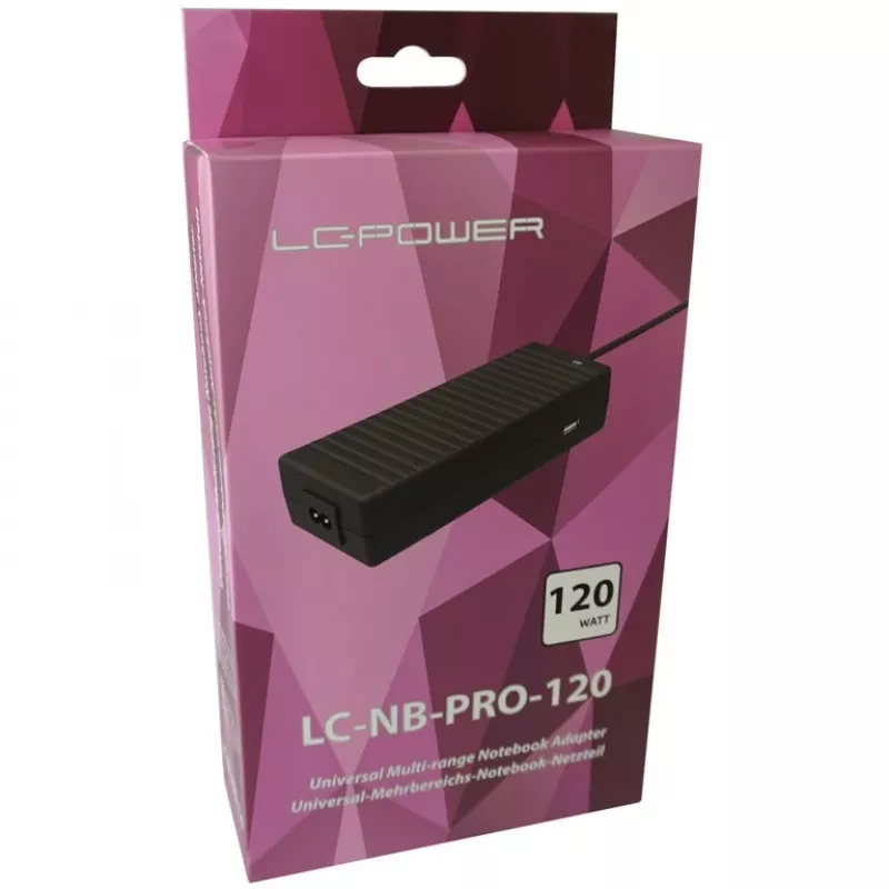 Barošanas adaptera pārveidotājs LC-Power LC-NB-PRO-120