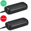 Ebike lādētājs QOLTEC 50332 — 36V/42V izeja, 2A, 5,5×2,1 mm spraudnis