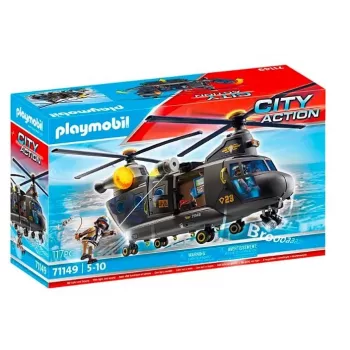 Playmobil City Action 71149 rotaļu komplekts ar policiju un transportlīdzekļiem