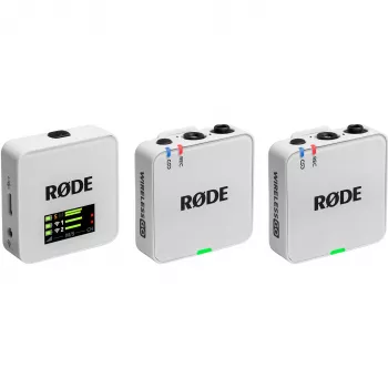 RØDE Wireless GO III balta - bezvadu mikrofonu sistēma (balta)