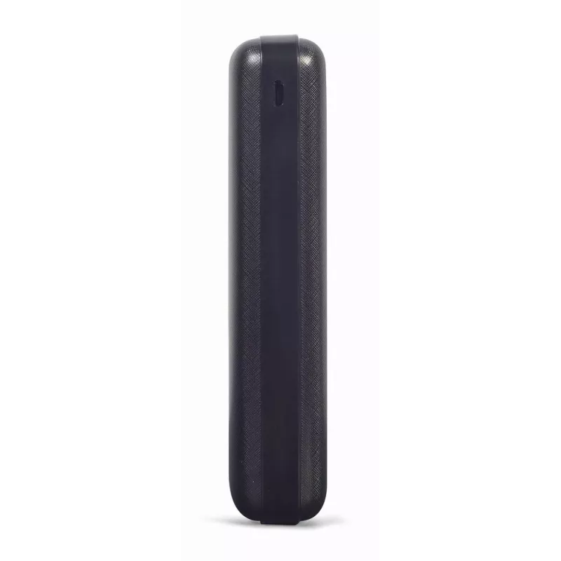 Gembird PB20-02 ārējais akumulators Litija polimērs (LiPo) 20000 mAh Melns