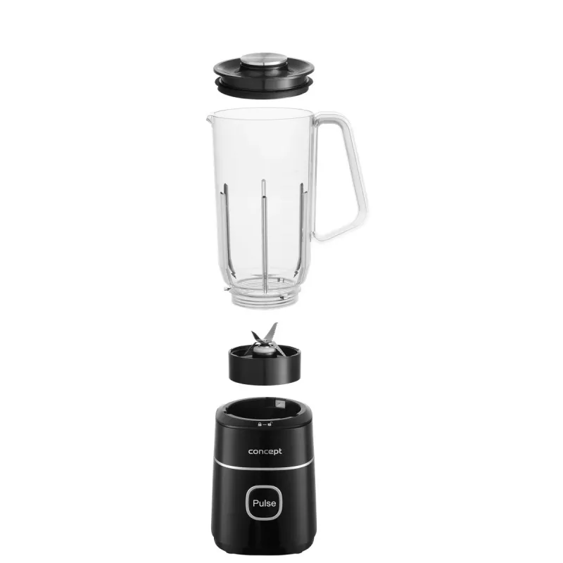 Blender smoothie Melns SM3490