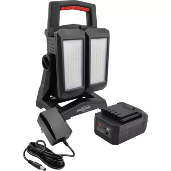Darba gaisma ANSMANN HS4500R-DUO uzlādējama 4500 lm, pārnēsājama LED prožektors
