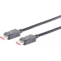 DisplayPort kabelis S/CONN 10-76025 1 m Melns