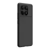 Aizsargājošs tālruņa maciņš Nillkin Super Frosted Shield Pro Xiaomi Redmi K70E / Poco X6 Pro 5G — melns, ciets matēts neslīdošs