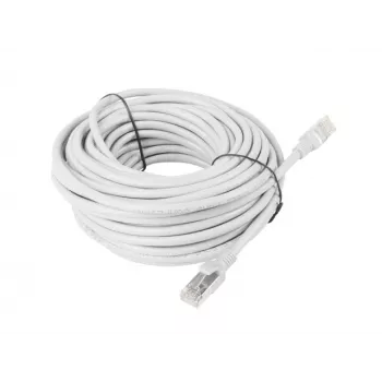 LANBERG tīkla kabelis RJ-45 Cat5e PCU5-10CC-3000-S, 30 m, U/UTP, CCA vadītājs, PVC apvalks, 26 AWG, balts
