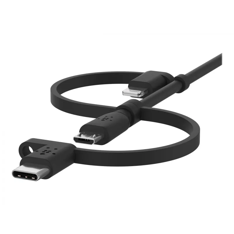 Belkin Universal kabelis Lightning/Micro/USB-C