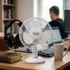 Adler | AD 7302 | Galda ventilators | Balts | Diametrs 23 cm | Ātrumu skaits 2 | Svārstīšanās | 60 W | Nē