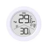 GreenBlue bezvadu laikapstākļu stacija, IEKŠĀ/ĀRĀ temperatūra, pulkstenis, °C/°F izvēle, darbības rādiuss līdz 60 m, GB162